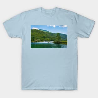 Lohovo Slapovi Waterfall in Bosnia T-Shirt